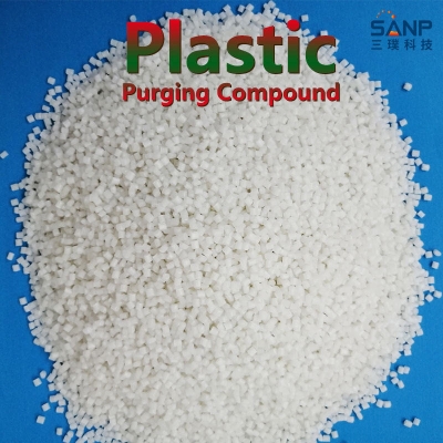 Purging compound for injection molding machine gen