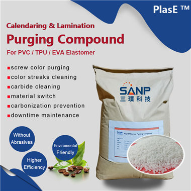 Calendaring & Lamination – Elastomer Purging Compound