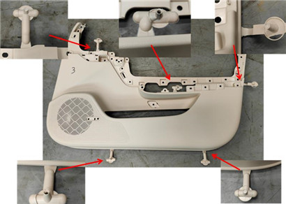 Door Panel Color Switch with SANP PlasE Clean Purging Compound