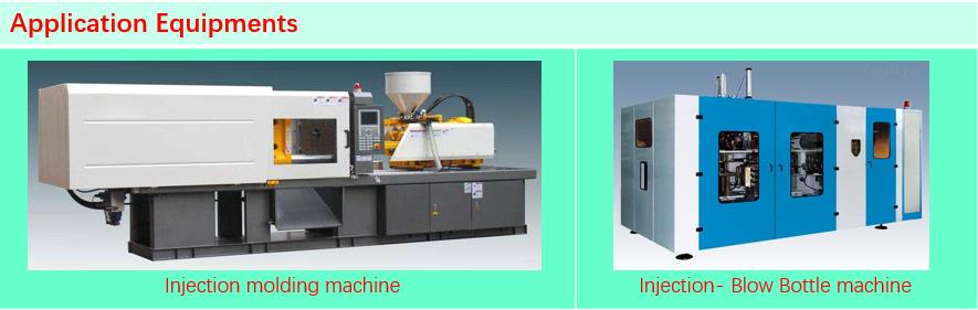 Injection-blow bottle machine PPSU plastic purging compound application equipments