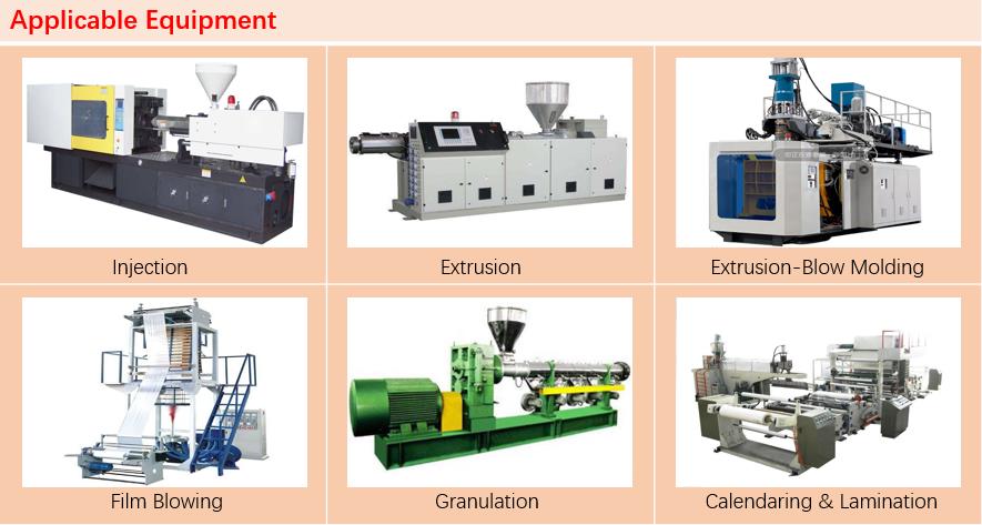 Injection - Engineering Plastic Purging Compound Applicable Equipment 