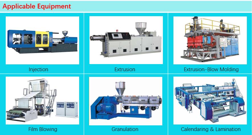 Injection - High Temperature Plastics Purging Compound Applicable Equipment