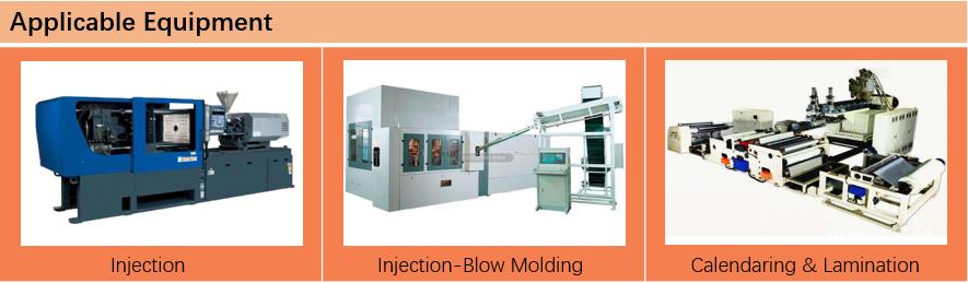 PET Injection Purging Compound pplicable Equipment