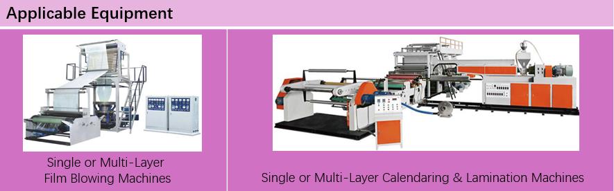 Film Blowing Purging Compound Applicable Equipment