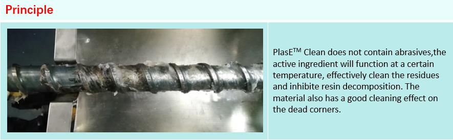 Extrusion - PC & PET Purging Compound Principle